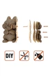 Картонний конструктор "Cartonic 3D Puzzle ARTY BUNNY" колір різнокольоровий Cartonic ЦБ-00299527 - зображення 4