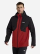 Куртка демисезонная с капюшоном мужская Jack Wolfskin Stonetrail 3In1 Jkt M A66291-J0191 M Красная (4064886753333) - изображение 2