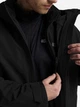 Куртка демисезонная с капюшоном мужская Jack Wolfskin Stonetrail 3In1 Jkt M A66291-6000 M Черная (4064886752930) - изображение 4