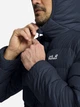 Пуховик короткий мужской Jack Wolfskin Wild Pass Down Hoody M Rds A66298-C0412 L Синий (4064886758550) - изображение 4