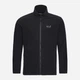Толстовка флисовая на молнии мужская Jack Wolfskin Taunus 100 Fz M A65793-6000 S Черная (4064886650649) - изображение 7