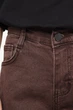 Джинсы wide leg для девочек 128 цвет коричневый YUKI ЦБ-00298723 - изображение 5