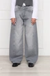 Джинсы женские baggy S цвет серый YUKI ЦБ-00298298 - изображение 2