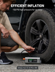 Пусковое устройство AstroAI MF159 2500A для авто бустер Jump Starter 12V компрессор 150 PSI бензин до 7.5 л дизель до 5 л - изображение 3
