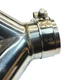 Насадка глушителя Akrapovic (левая) - двойная, карбон, разнодлинная, 60-63 мм / 89 мм - изображение 3