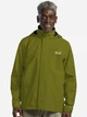 Спортивная ветровка мужская Jack Wolfskin Trailtime 2L Jkt M A63903-E0337 XL Зеленая (4064886779487) - изображение 1