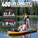 Надувна SUP дошка для плавання 335 см QUASHLEY - изображение 7
