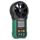 Анемометр Mastech* MS6252B (0,20-40,00 м/с; 99990 м3/м) с USB-интерфейсом, гигрометром и термометром - зображення 1