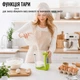 Кухонные весы цифровые мерная чашка Digital Scale With Measuring Cup 2 в 1 чашка-веса до 1000 г Салатовый - изображение 9