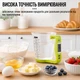 Кухонные весы цифровые мерная чашка Digital Scale With Measuring Cup 2 в 1 чашка-веса до 1000 г Салатовый - изображение 10