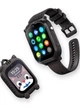 Смарт часы детские умные для детей ребенка смартчасы smart watch смартвотч с gps трекером видеозвонком и видео камерой смарт вотч 2 сменных корпуса в комплекте черный - изображение 9