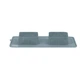 Складана подвійна дорожня миска для собак WAUDOG Silicone 2 x 300 мл 38,5 x 23 x 5 см сіра (508011) - зображення 4