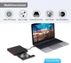 Зовнішній CD/DVD-привід Rioddas BT669 USB 3.0 | DVD-RW дисковод для ноутбука та ПК | Windows, Mac OS, Linux - зображення 8