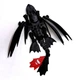 ФИГУРКА 3D HERO DRAGON NIGHT FURY / НОЧНАЯ ЛЮТЬ, 3D ПЕЧАТЬ "17СМ" Пластик Черный (298150) - изображение 2