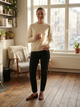 Светр жіночий XL Молочний TVIY LOOK (723016-XL) - зображення 5