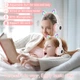 Детские беспроводные блютуз наушники с кошачими ушками и подсветкой - изображение 8