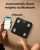 Умные диагностические смарт-весы Eufy Smart Scale A1 T9120 с Bluetooth ,12 показателей, измерение процента жира,черные - изображение 5