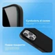 Захисний Чохол Proove Silicone Case with Magnetic Ring для iPhone 14 чорний - зображення 4