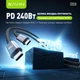 Кабель Bavin U-CB363-240W-CC Super Fast Charging 240W Type-C/Type-C 1.5 м Black (U-CB363-240W-CC BK) - изображение 2