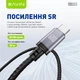 Кабель Bavin U-CB364-CC Super Fast Charging 60W Type-C/Type-C 1 м Black (U-CB364-CC BK) - изображение 3