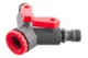 Распределитель Intertool двухканальный 1/2" с внутренней резьбой 3/4" и 1" (GE-2003) - изображение 1