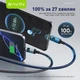 Кабель Bavin U-CB368-CC-100W Super Fast Charging 100W Type-C/Type-C 1.2 м Black (U-CB368-CC-100W BK) - изображение 5
