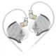KZ ZSN PRO 2 (Silver, без мікрофону) – Гібридні навушники 1DD+1BA з професійним звучанням - зображення 1