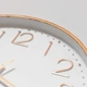 Часы настенные бесшумные Losso Premium CW-30 Gold - Белые - изображение 5