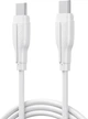 Кабель Bavin U-CB385-CC Super Fast Charging 60W Type-C/Type-C 1 м White (U-CB385-CC WH) - изображение 1