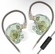 KZ EDX Lite Green (з мікрофоном) – Збалансоване звучання навушників для всіх жанрів - зображення 1