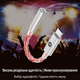 Портативний підсилювач для навушників JCALLY JM6 Pro (Red) — портативний ЦАП DAC підсилювач для навушників, на CX31993 + MAX97220 - изображение 3