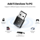 Адаптер UGREEN CM390 USB Bluetooth 5.0 Adapter (UGR-80889) - изображение 4