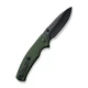 Ніж складаний Sencut Slashkin Linerlock, лезо Plaine Black D2, руківя Green Micarta, Китай, S20066-3 - изображение 1