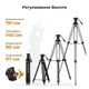 Професійний відеоштатив з рідинною головкою K&F Concept VA3+BV60 191см (KF09.148)(до 10 кг) - зображення 7