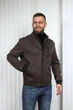 Куртка-пальто чоловіча демісезонна від виробника UF-Fashion 129-DVL DV MEN'S 60 шоколадний - зображення 3