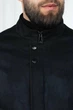 Куртка-пальто чоловіча демісезонна від виробника UF-Fashion 128-DVL DV MEN'S 62 чорний - зображення 5