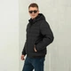 Чоловіча зимова куртка великого розміру UF-Fashion 35/1-е-сфк 60 чорний - зображення 5