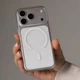 Чохол ультратонкий сумісний з усіма захисними стеклами Proove Crystal Case with Magnetic Ring iPhone 17 Pro Max Deep Blue - зображення 3