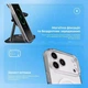 Чохол ультратонкий сумісний з усіма захисними стеклами Proove Crystal Case with Magnetic Ring iPhone 17 Pro Max Deep Blue - зображення 7