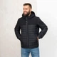 Куртка демісезонна чоловіча великого розміру UF-fashion 98-DVL DV MEN'S 58 чорний - зображення 1