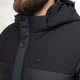 Куртка демісезонна чоловіча великого розміру UF-fashion 98-DVL DV MEN'S 58 чорний - зображення 4