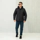 Зимняя мужская куртка большого размера UF-Fashion 47-р-сфк 62 черный - изображение 2