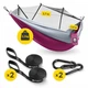 Гамак туристичний Mountain Goat 270 x 140 см з москітною сіткою, одномісний, підвісний Pink/Grey (P-5905973408035) - зображення 6