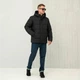 Чоловіча зимова куртка великого розміру UF-Fashion 81-CKF 54 чорний - зображення 2