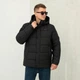 Чоловіча зимова куртка великого розміру UF-Fashion 81-CKF 54 чорний - зображення 3