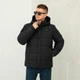 Чоловіча зимова куртка великого розміру UF-Fashion 81-CKF 54 чорний - зображення 4
