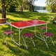 Стіл розкладний для пікніка Picnic Table + 4 стільці (6001) - изображение 8