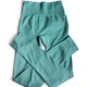 Спортивный женский костюм с топом и леггинсами, голубой размер s - изображение 6