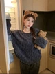 Піжама жіноча з флісу темно сіра Oversize S-L 040006 - зображення 3