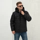 Мужская демисезонная куртка большого размера UF-Fashion 67-(сф) 58 черный - изображение 3
